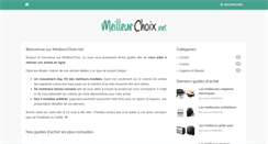 Desktop Screenshot of meilleurchoix.net